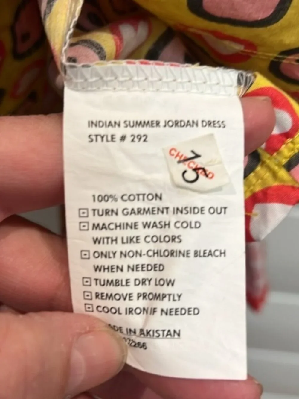 Jelly the pug girls size 6 Indian summer Jordan‎ layered dress - Picture 7 of 7